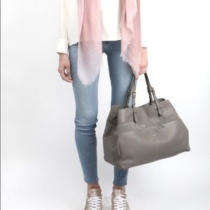 JEROME DREYFUSS  "MAURICE” LAMBSKIN LEATHER PURSE